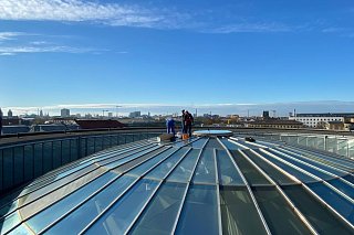 Wir bringen Ihr Glasdach wieder in Bestform