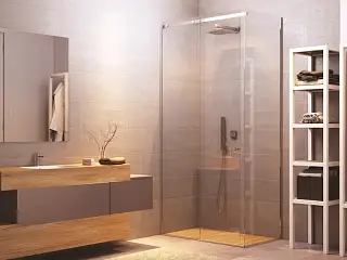 Glasduschen
